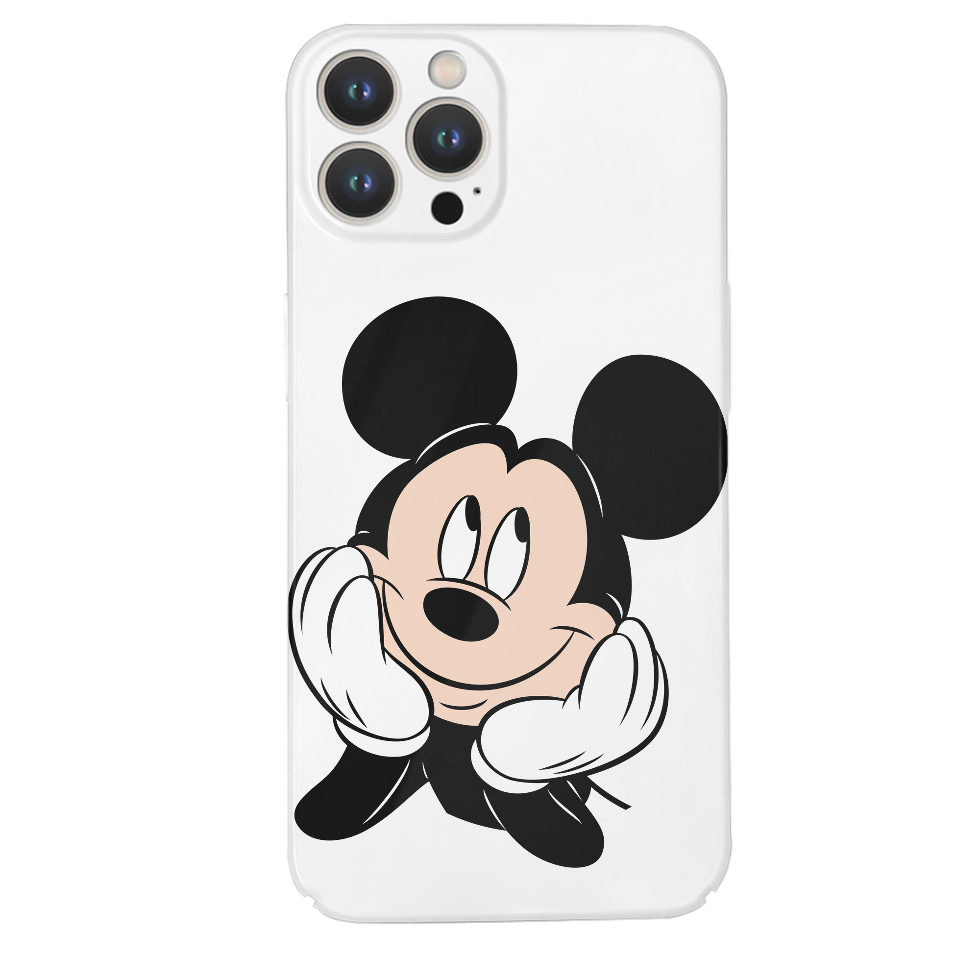 （画像用） ミッキーマウス Mickey Mouse 【iPhone 14シリーズ対応】ハードケース